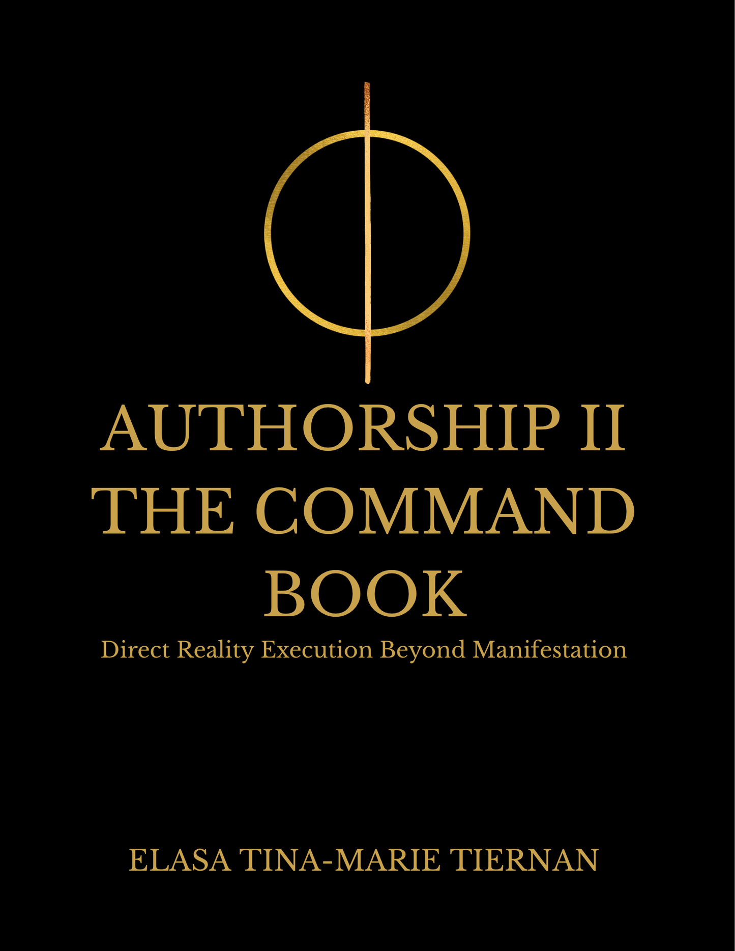 AUTHORSHIP II: The Command Book (E-book)