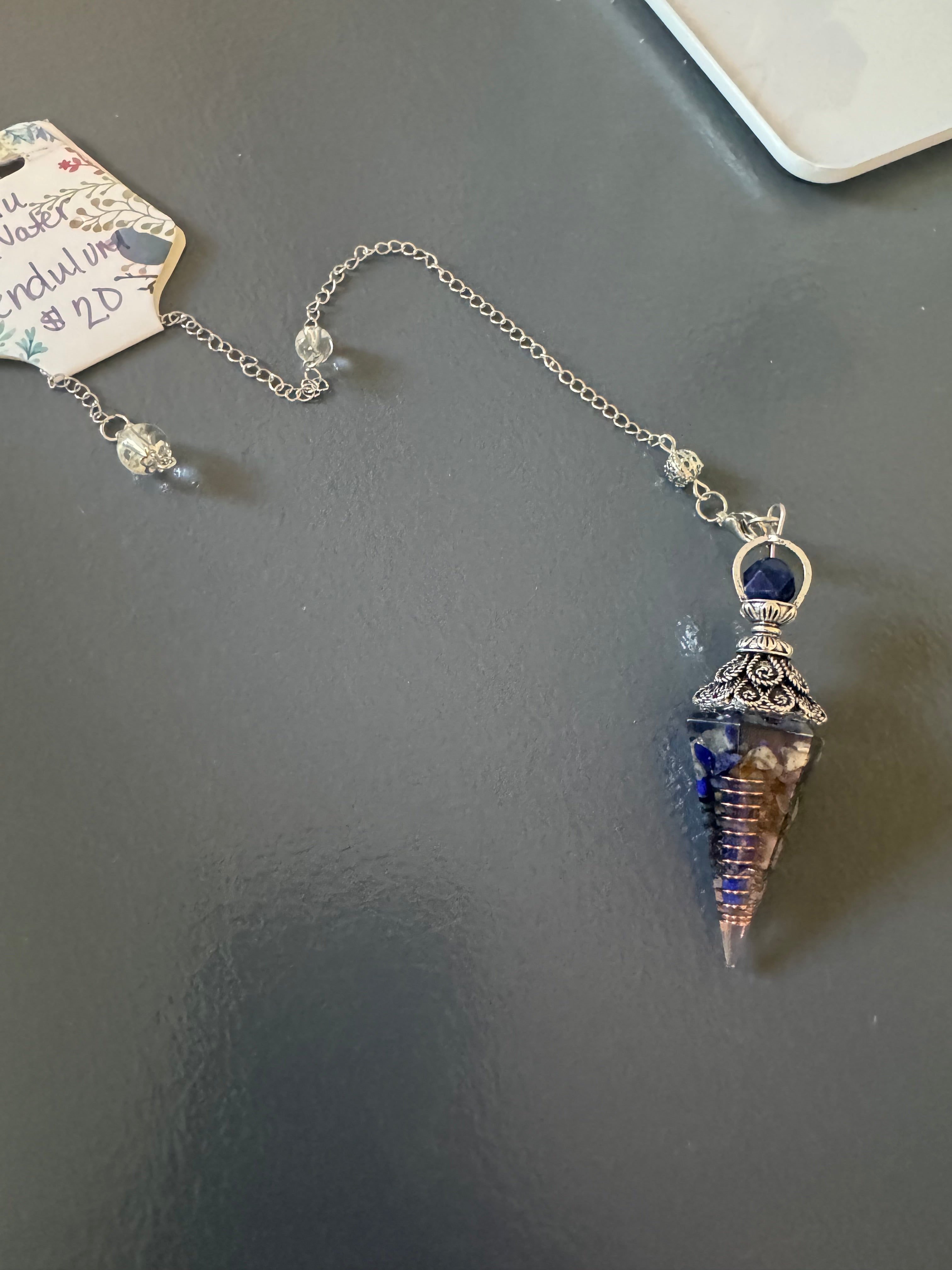 Blu Water Pendulum
