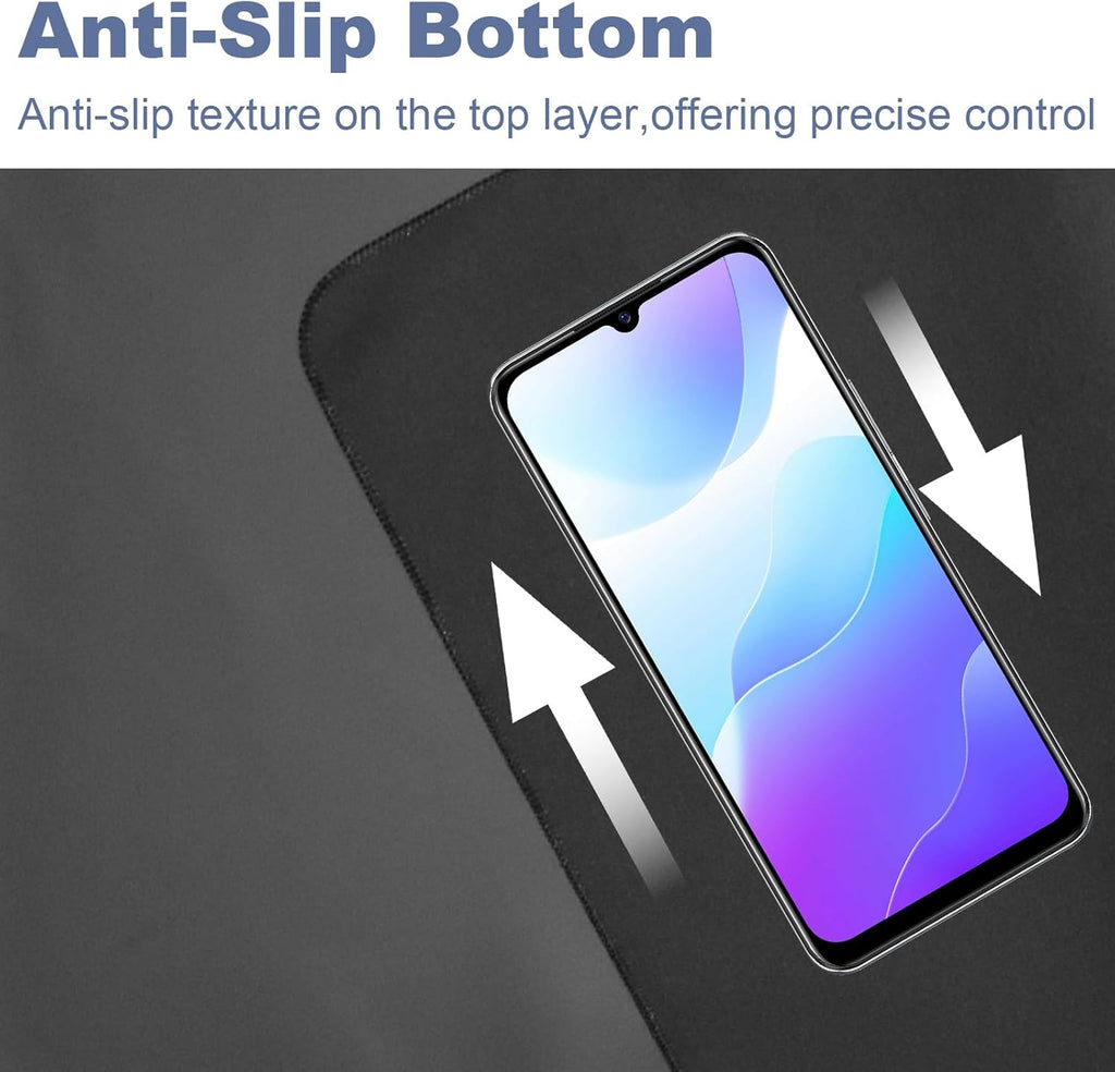 Grounding Mat for Feet,Conductive Carbon Grounding Pad for Health,Earth Connected Grounding Bed Mat with Grounding Cord(13 * 23.6inch)