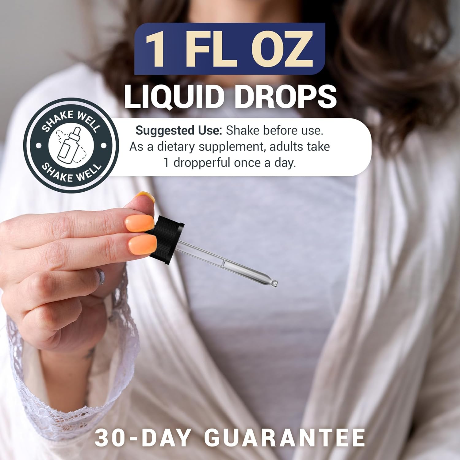 Maximum Strength Vitamin D3 K2 Liquid Drops with MCT Oil – 5,000 IU Liquid Vitamin D3 with K2 – Supports Strong Bones, Heart, Energy, Immunity, and Overall Vitality* - Unflavored 1 Fl Oz