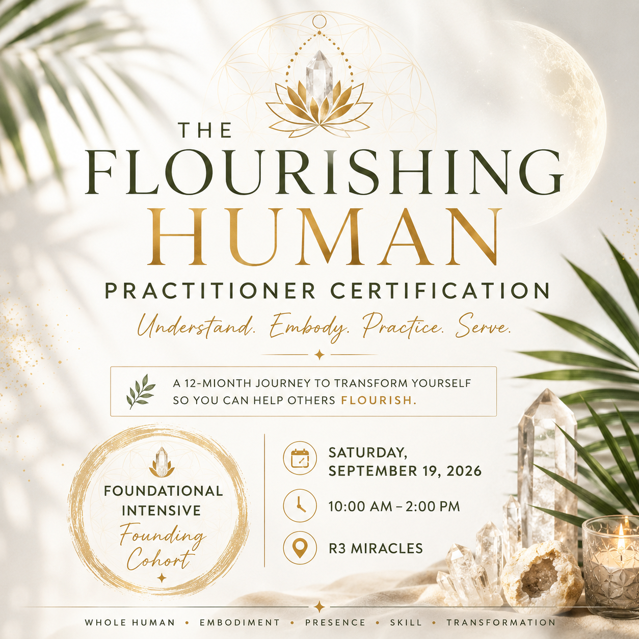 THE FLOURISHING HUMAN PRACTITIONER CERTIFICATION 8.21.27