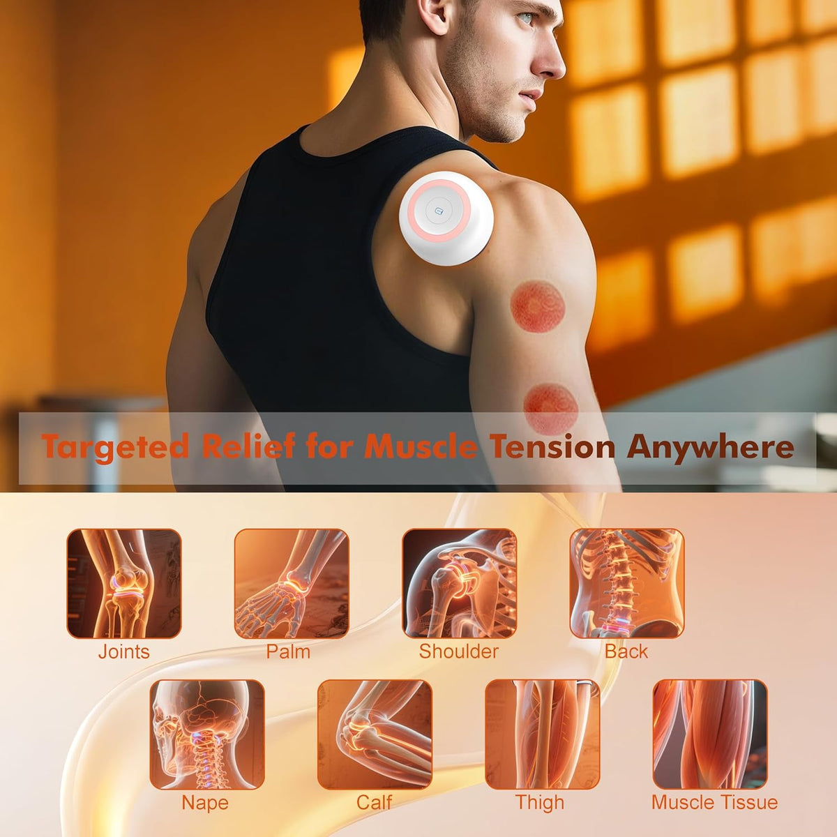 Cupping Control Kit 2 Pack Smart Cupping Therapy Massager, 5-in-1 Cupping Therapy Set for ...