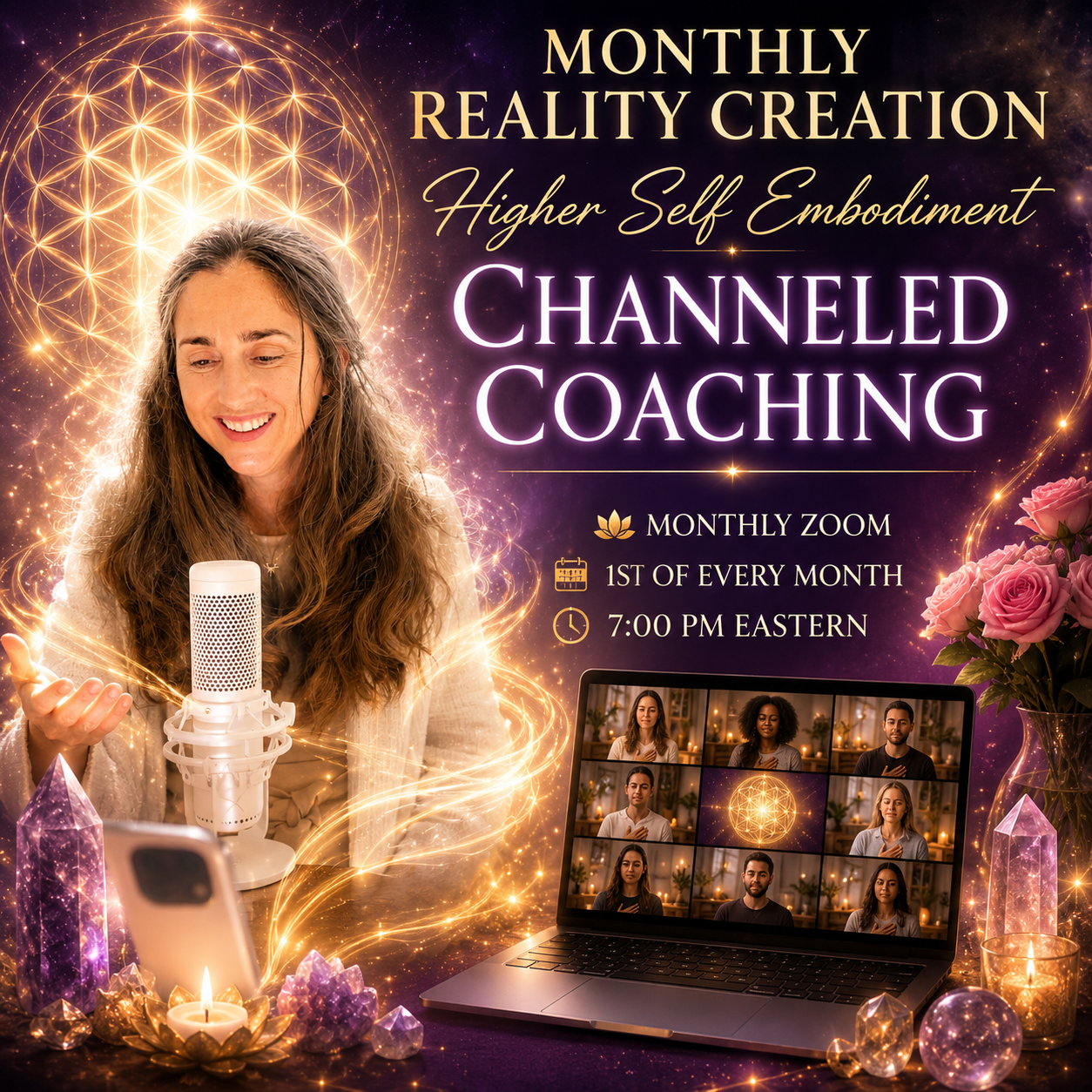 Monthly Group Channeled Coaching Call