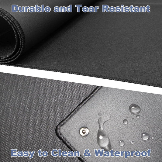 Grounding Mat for Feet,Conductive Carbon Grounding Pad for Health,Earth Connected Grounding Bed Mat with Grounding Cord(13 * 23.6inch)