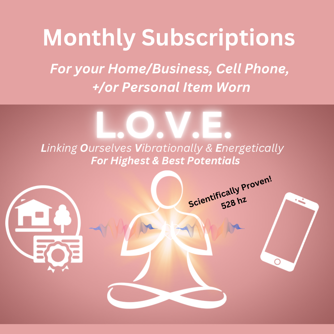 L.O.V.E Home, Cell Phone, or/and Personal Item Worn Subscription (Monthly)