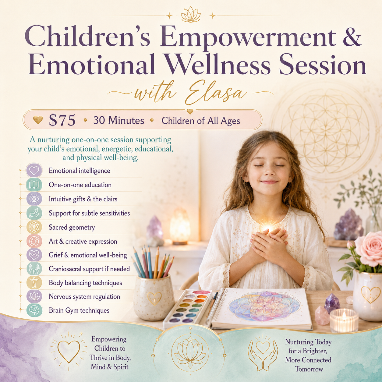 Children’s Empowerment &amp; Emotional Wellness Session with Elasa