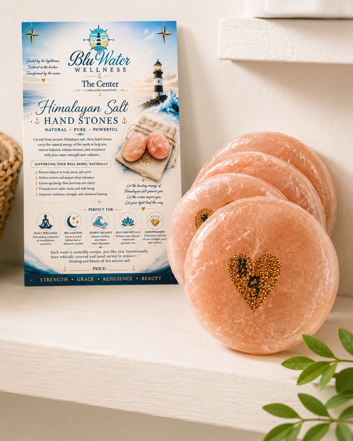 Himalayan Salt Hand Stone