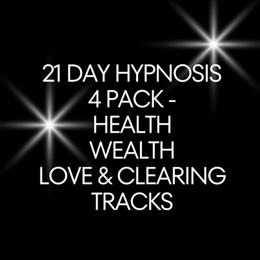 Higher Self Hypnosis 4-Pack: 21-Day Nervous System Reset for Health, Wealth & Love
