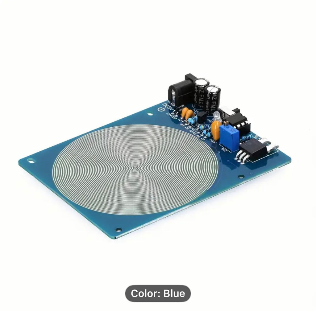 7.83 hertz Schumann Resonance Generator Ultra-low Frequency Pulse Audio Resonator USB Interface with Clear Covered Case (Blue)