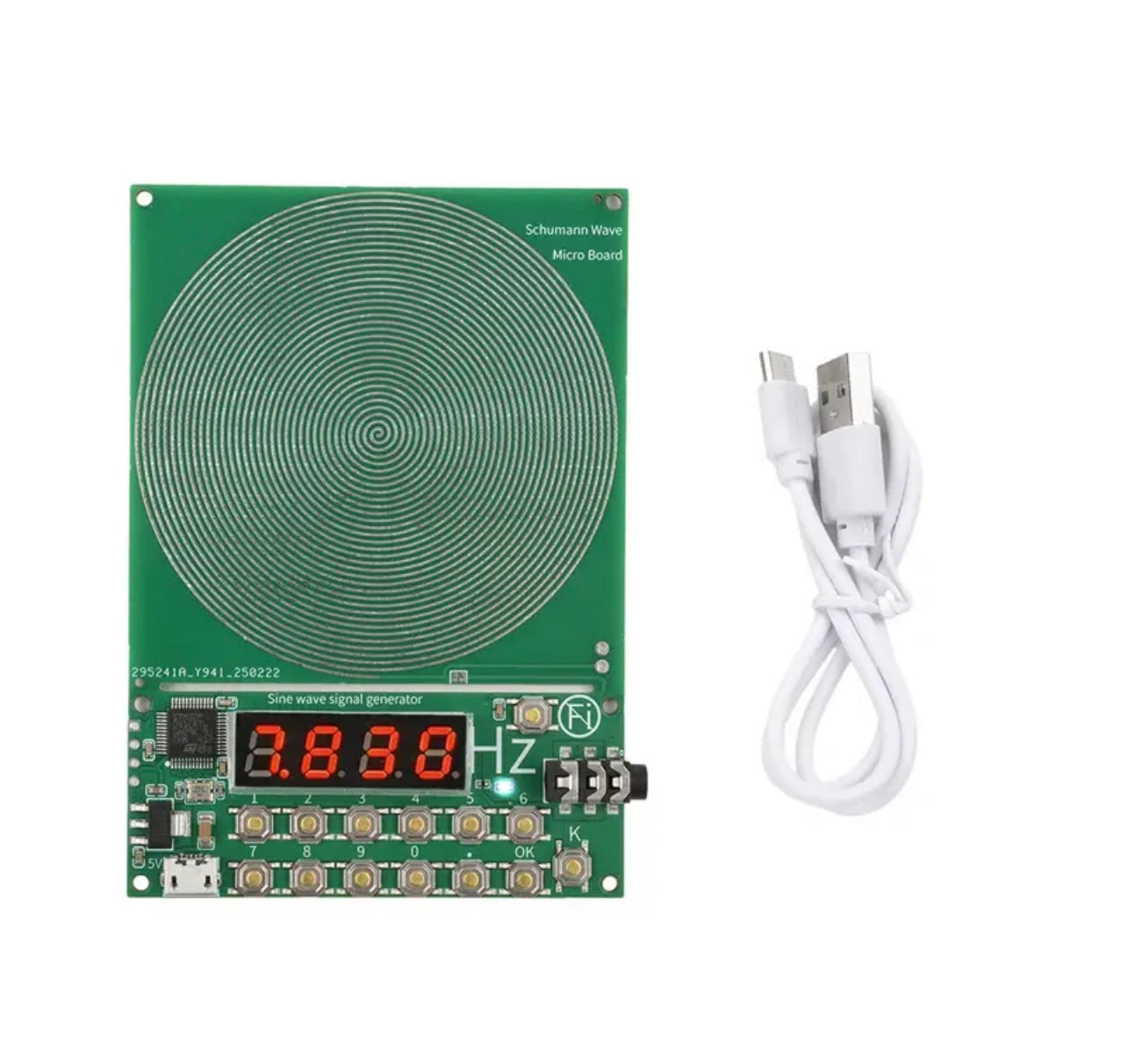 Mini Adjustable Frequency Generator without Case for Balancing and Grounding Space (3.94 in x 2.76in)