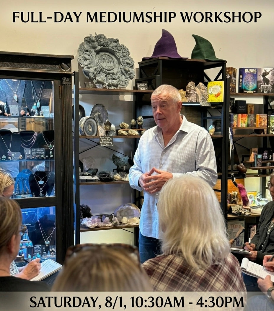 Full-Day Mediumship Workshop Saturday 8/1 10:30-4:30pm