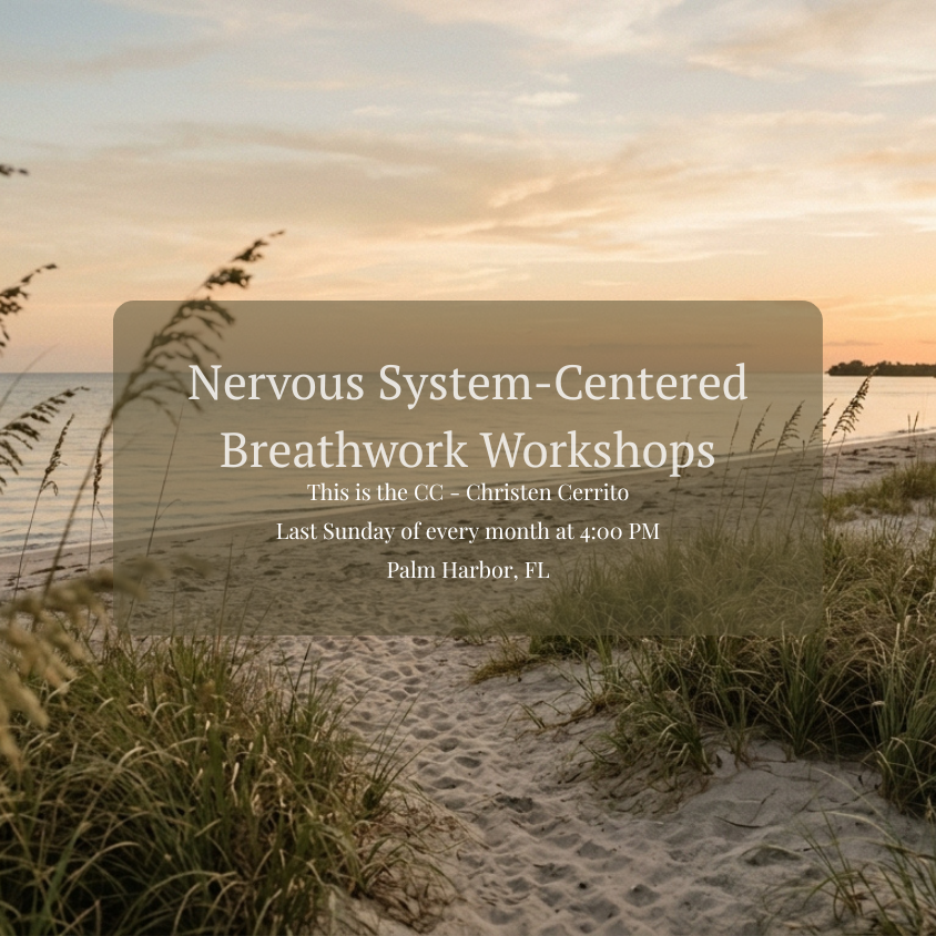 Finding Your Footing: A Nervous System-Centered Breathwork Workshop Sunday May 31st 4:00pm-6:30pm