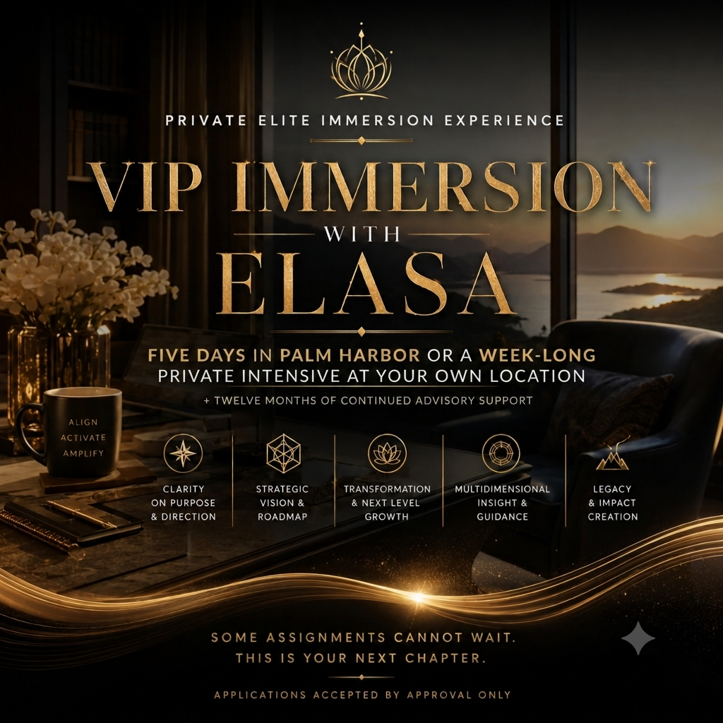 VIP Private Immersion with Elasa