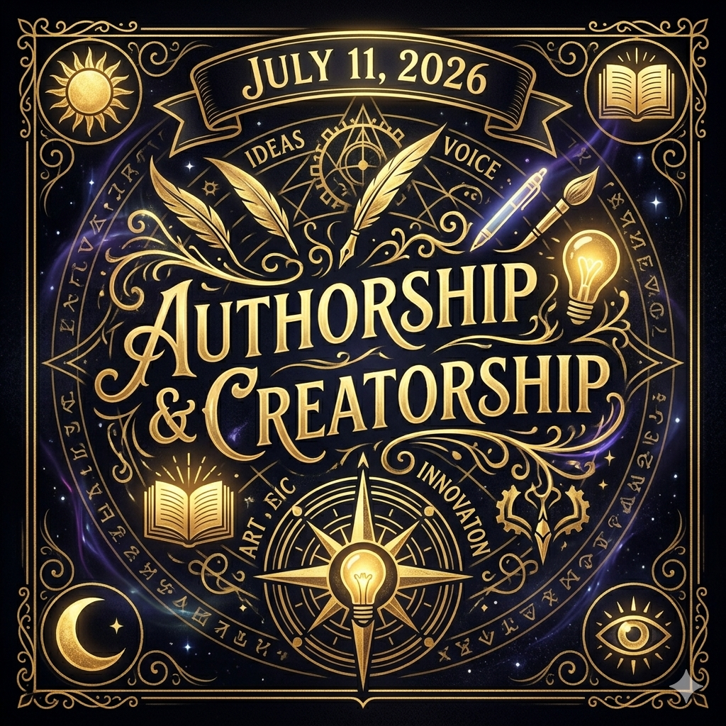 Authorship 1, 2, 3 Certification Saturday July 11 10:00am-2:00pm