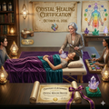 Crystal Healing Certification October 10th 10:00am-2:00pm