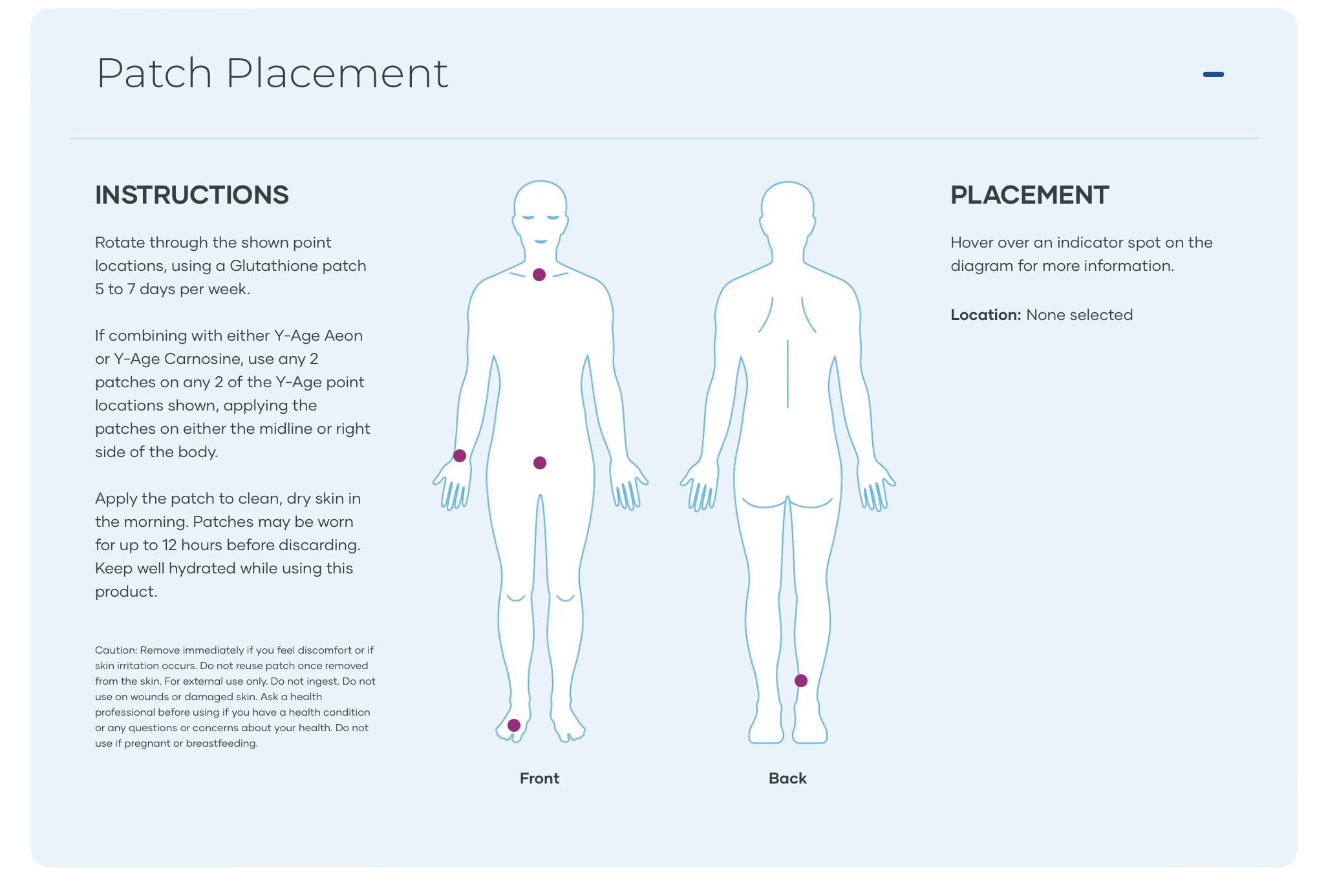 LifeWave Y-Age Glutathione Patches