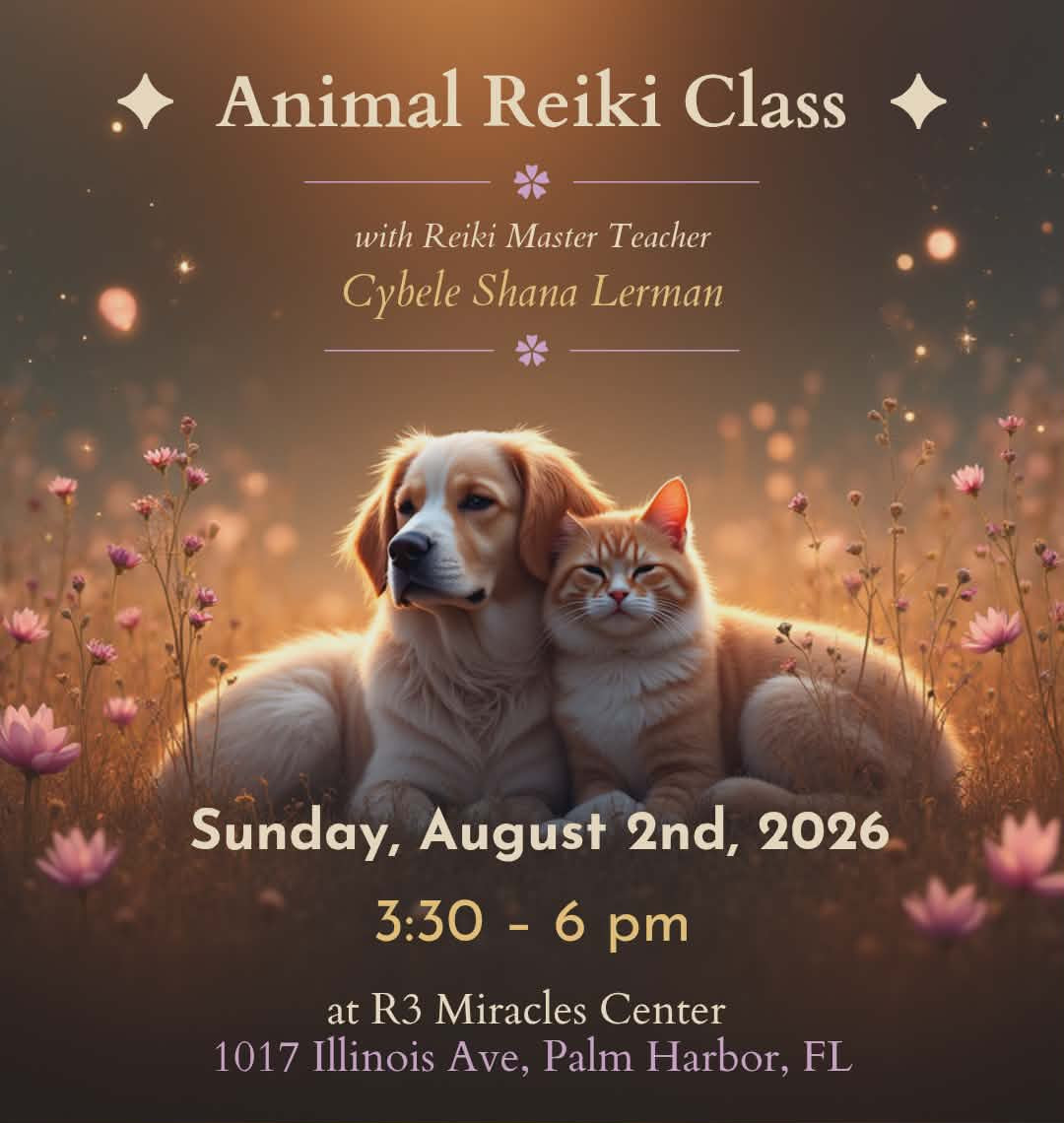 Animal Reiki: Sunday, Augusti 2 | 3:30pm