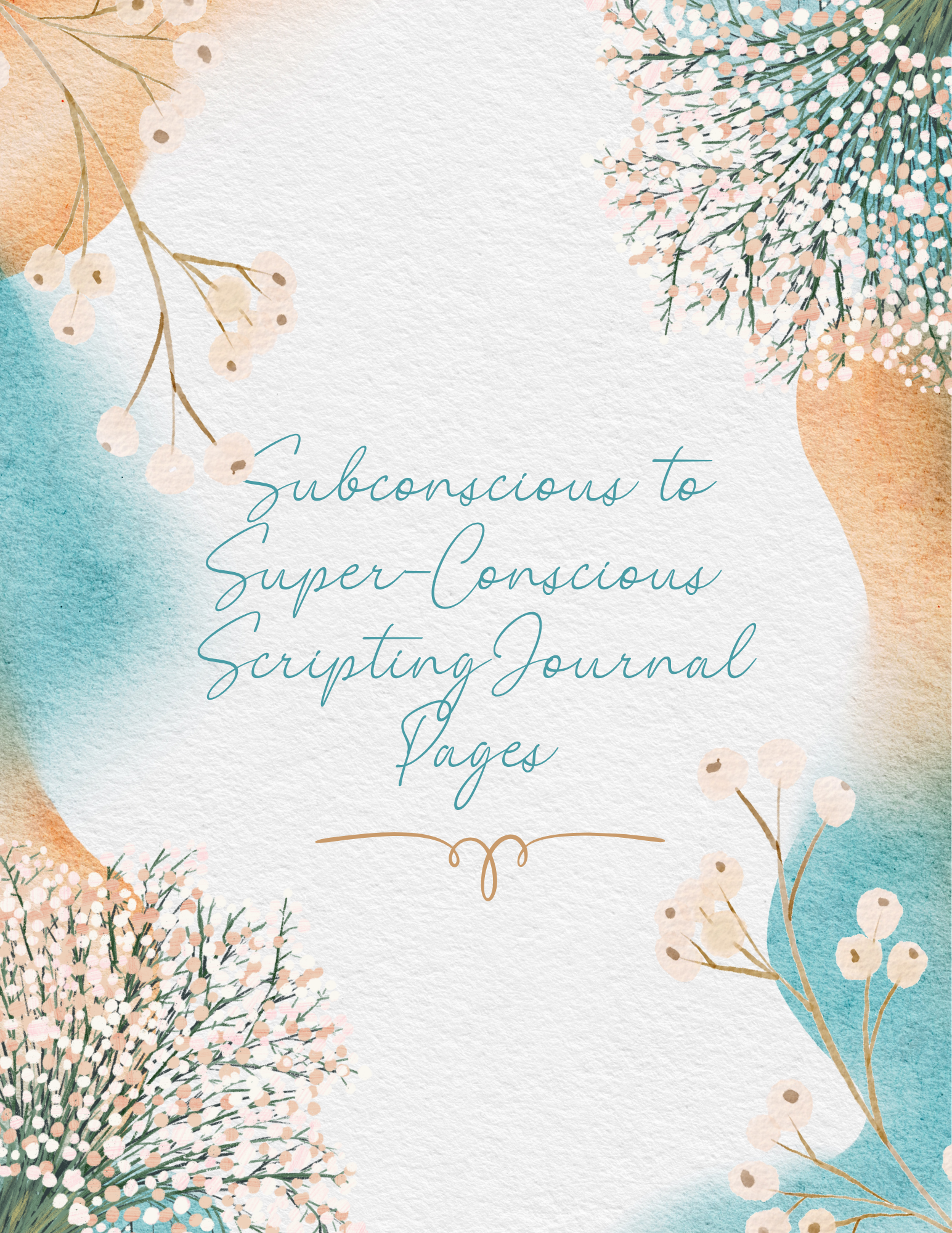 NEW Subconscious to Super-Conscious Scripting Journal Pages FREE Gift