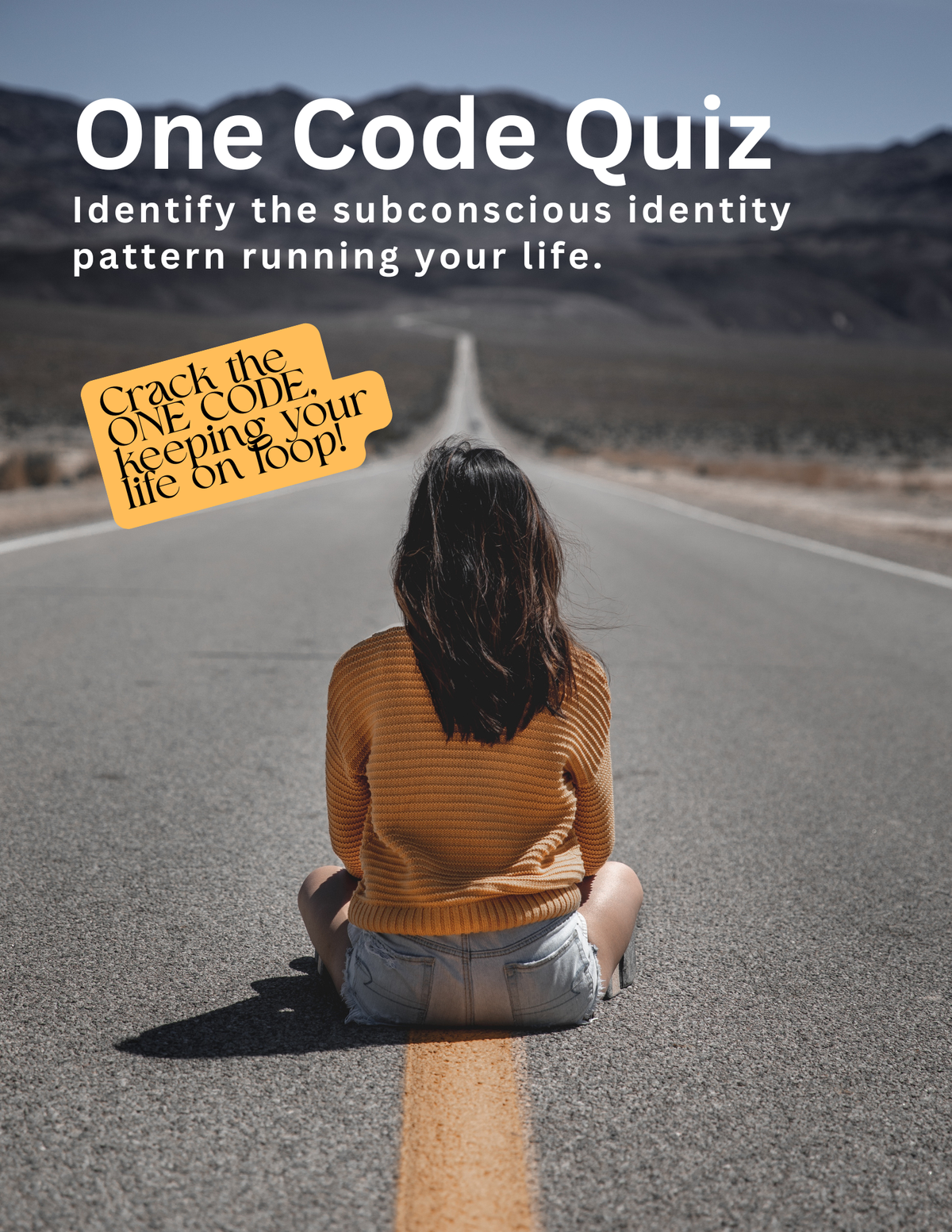 One Code One Person The One Code Quiz™ – Free Limiting Belief Diagnostic – R3 Miracles