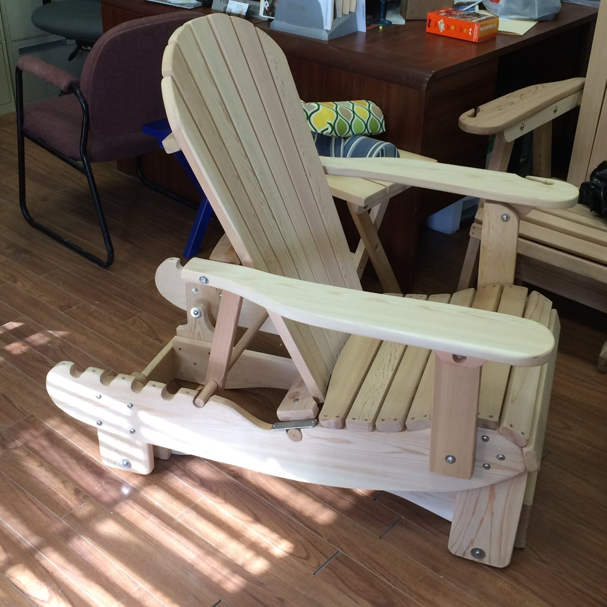 Wooden Adjustable Gliding Chair - R3 Miracles