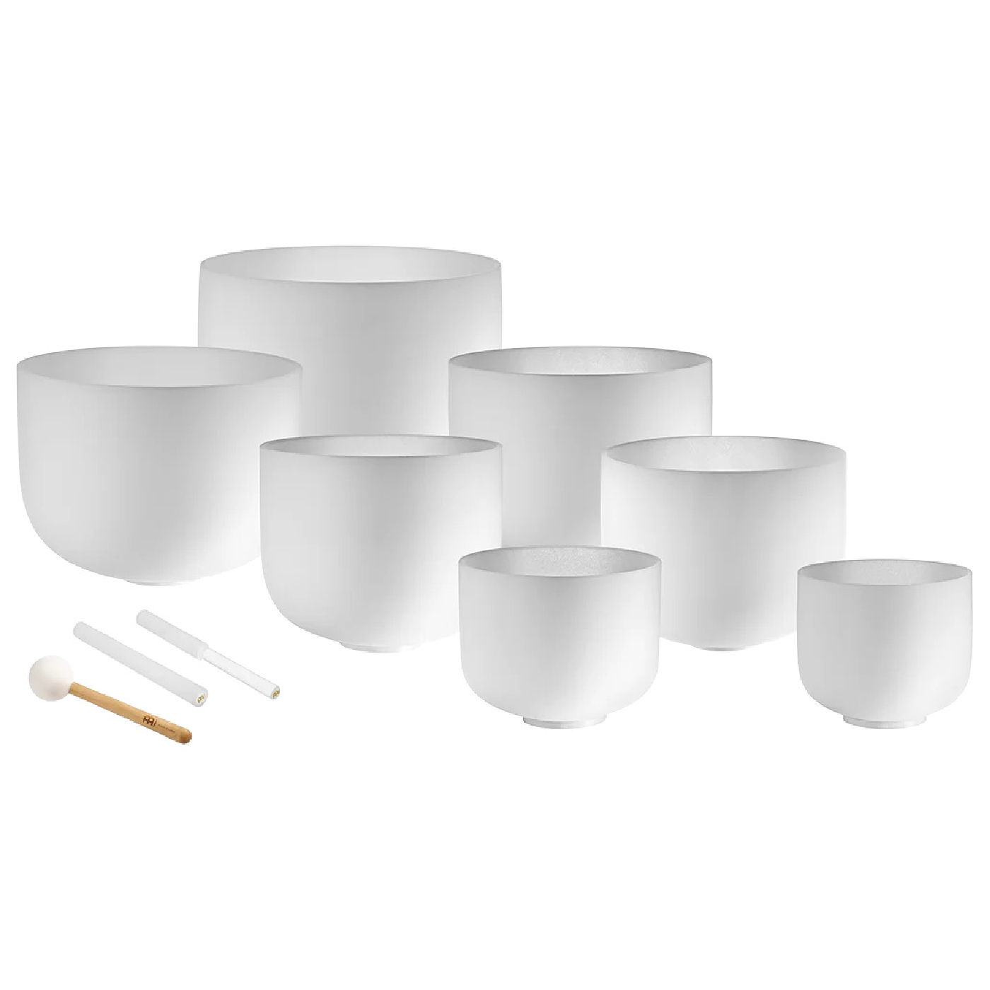 Meinl™ 432 Hz Crystal Singing Bowl Chakra Set - R3 Miracles