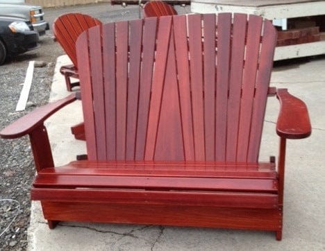 Wooden Folding Loveseat Adirondack Chair - R3 Miracles